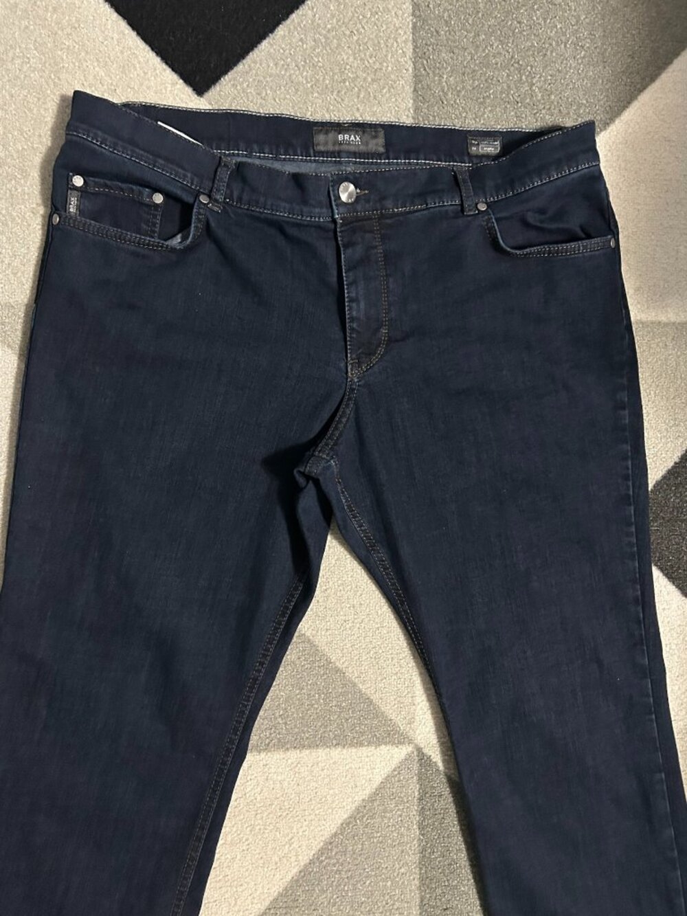 Brax Cooper Denim Regular Fit Jeans Masterpiece Wash Men's 40X30  (Actual 40X29)